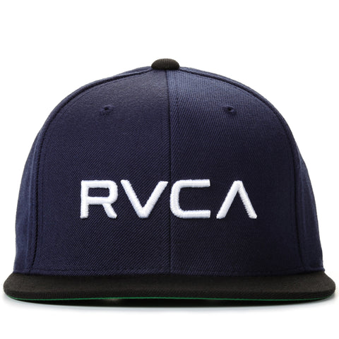 RVCA Twill Snapback - Blue Grey