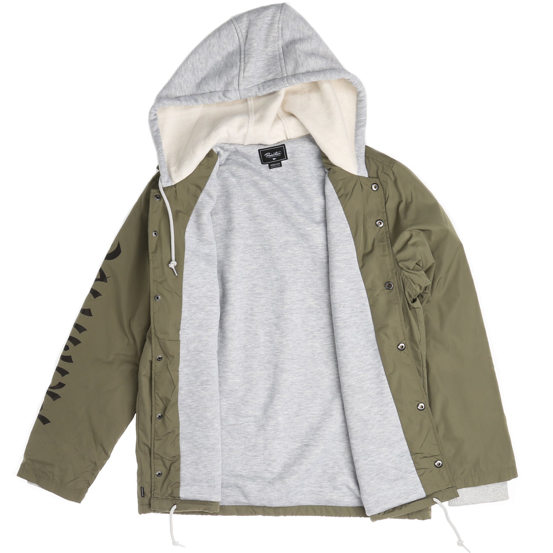 Primitive Two-Fer Coaches Jacket - Olive Drab
