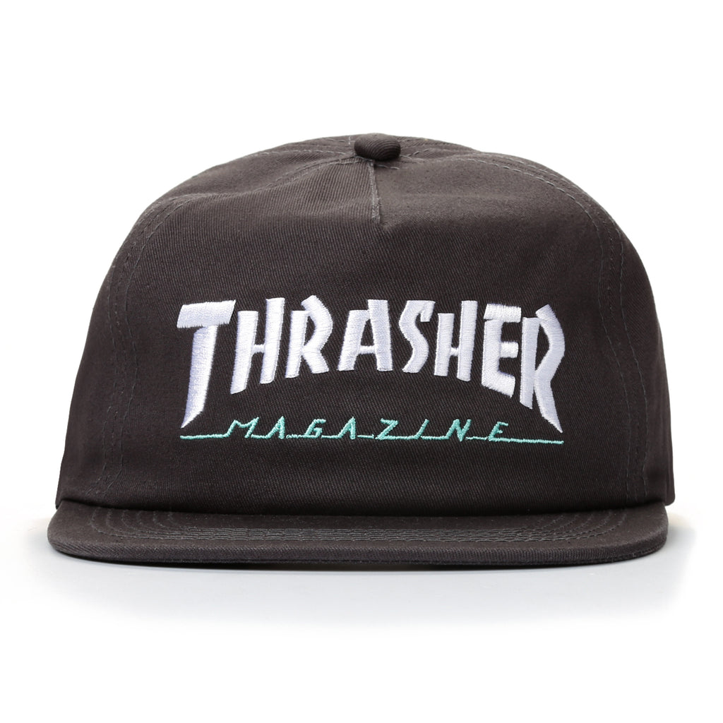 Thrasher Magazine Logo Two Tone Hat - Gray