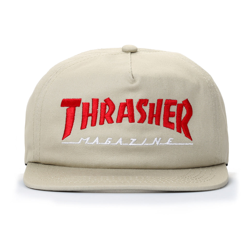 Thrasher Magazine Logo Two Tone Hat - Tan