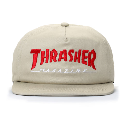 Thrasher Magazine Logo Two Tone Hat - Tan
