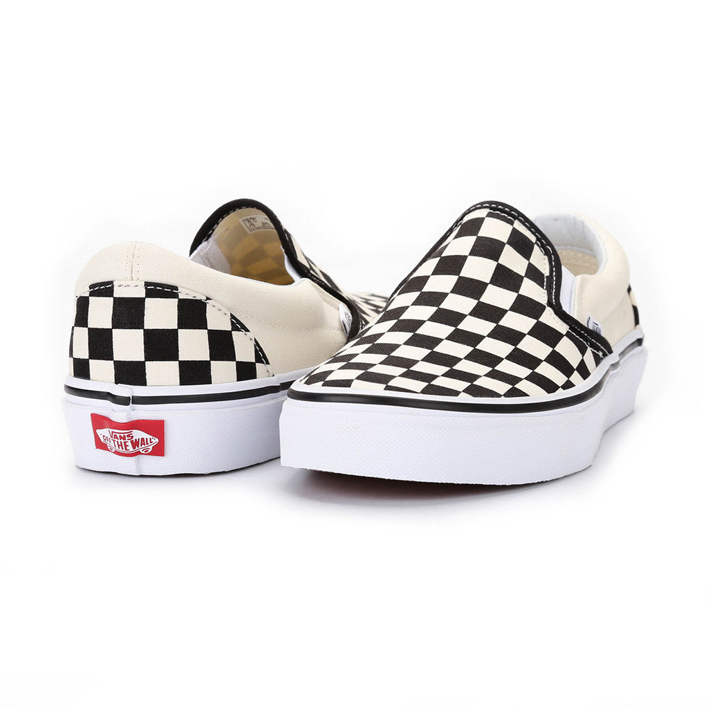 Vans Classic Slip-On Blk Wht Checkerboard New Star
