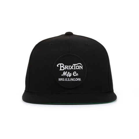 Brixton Wheeler Snapback - Black