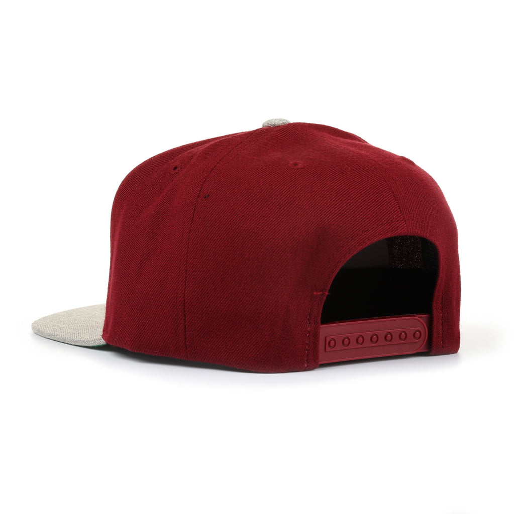 Brixton Wheeler Snapback - Burgundy