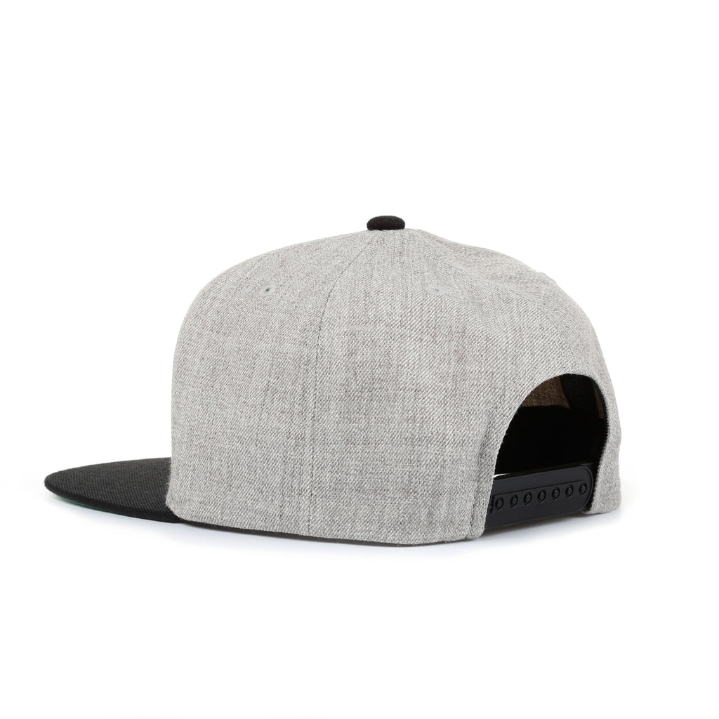 Brixton Wheeler Snapback - Light Heather Gray