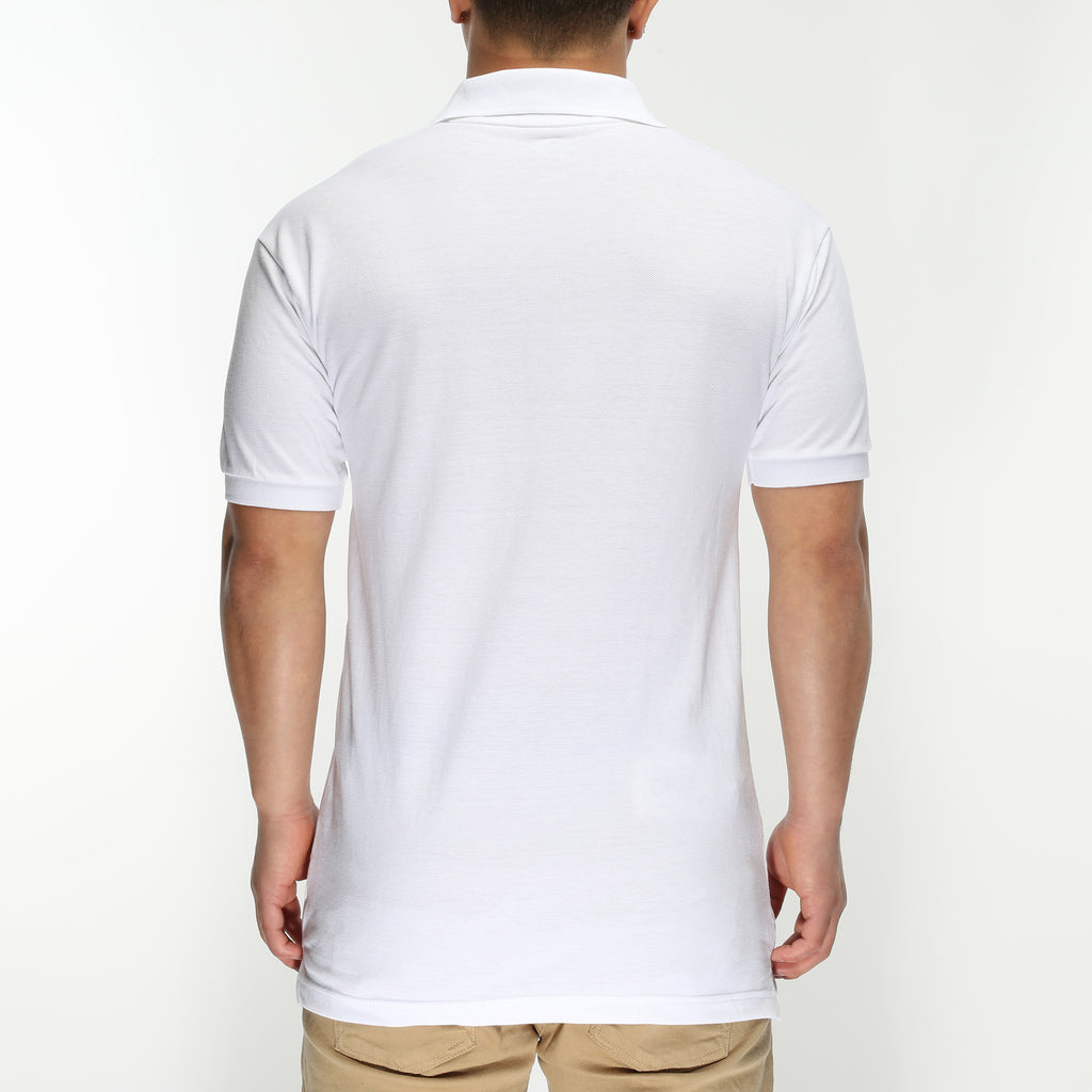 Dickies Adult Short Sleeve Polo Shirt - White