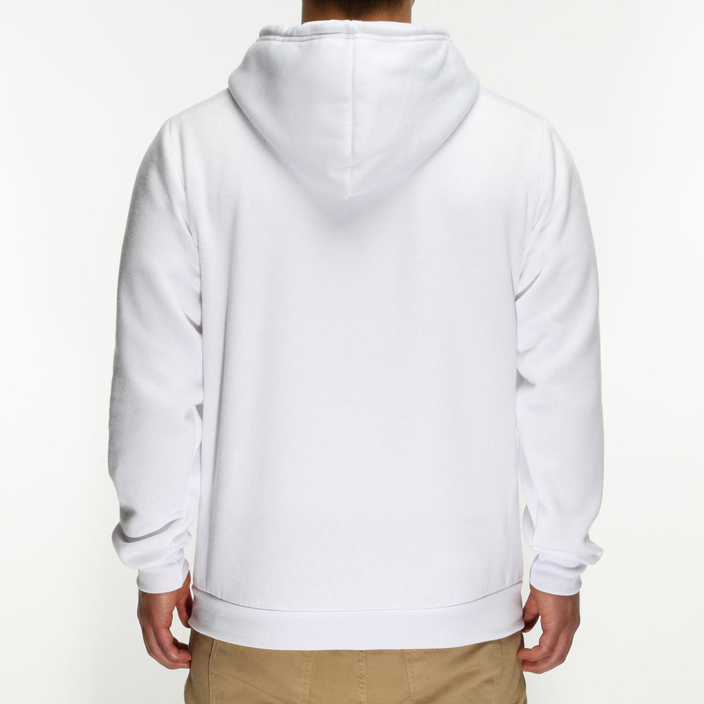LA Speedy Zip-Up Hoodie - White