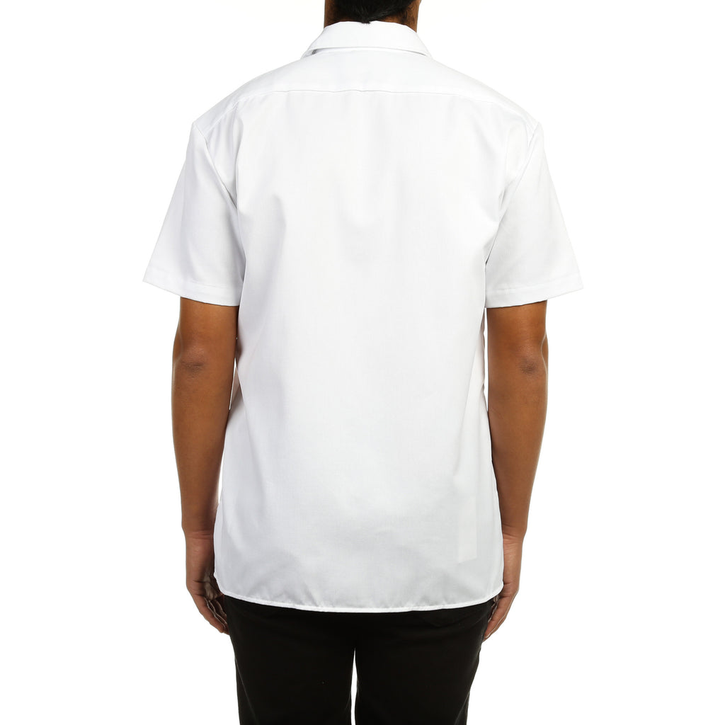 Dickies Mens S/S Work Shirt - White
