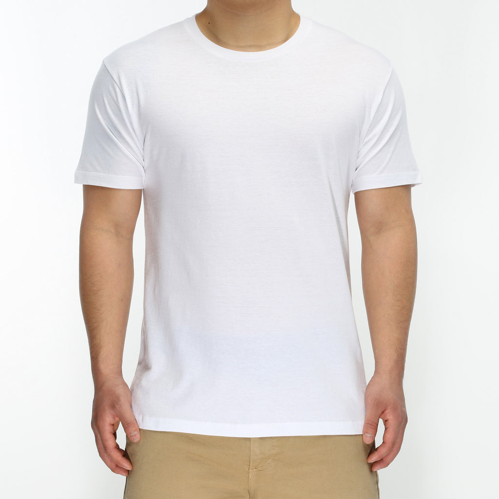 New Star Ultra Soft S/S Crew Tee - White