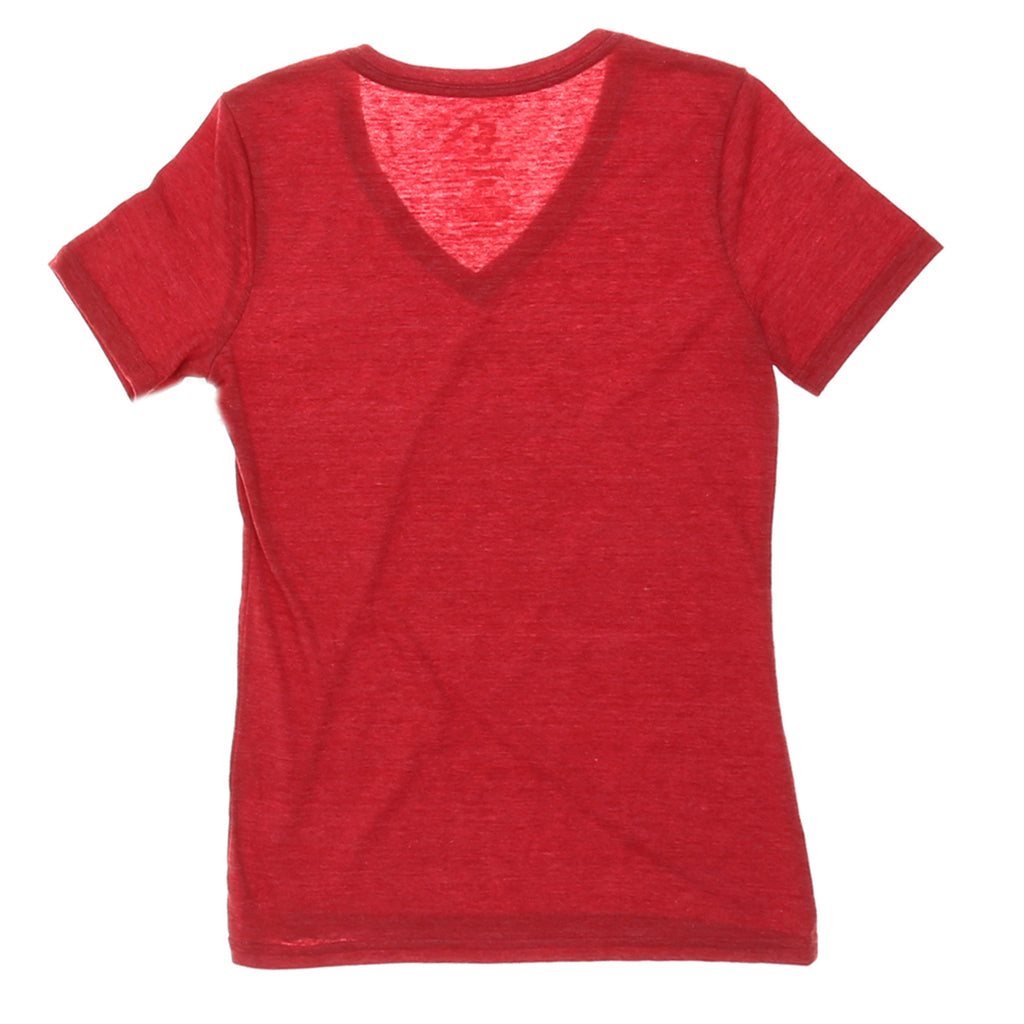 USC Trojans Women's Worn SC Interlock T-Shirt -  Cardinal